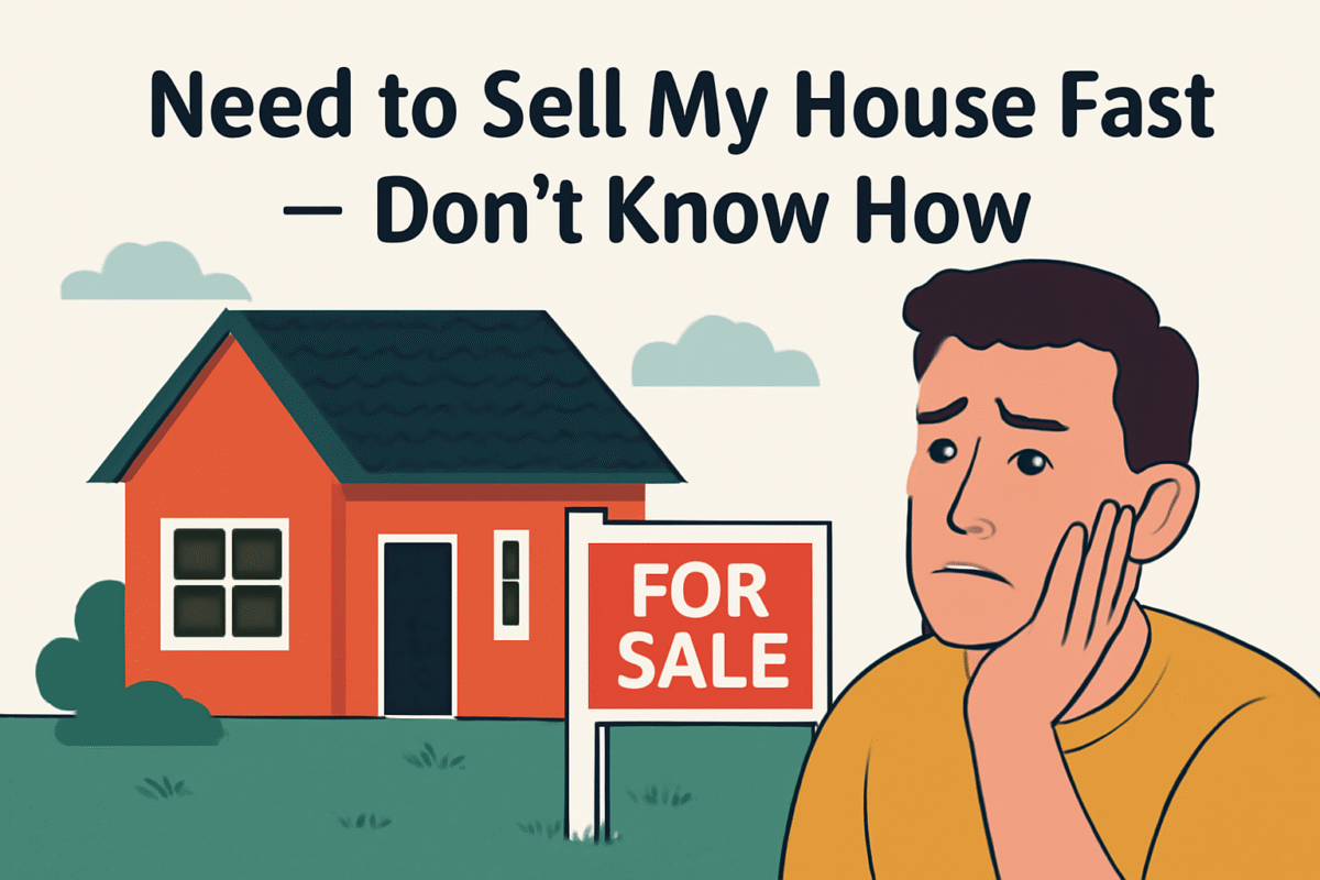 Need to Sell My House Fast – Don’t Know How