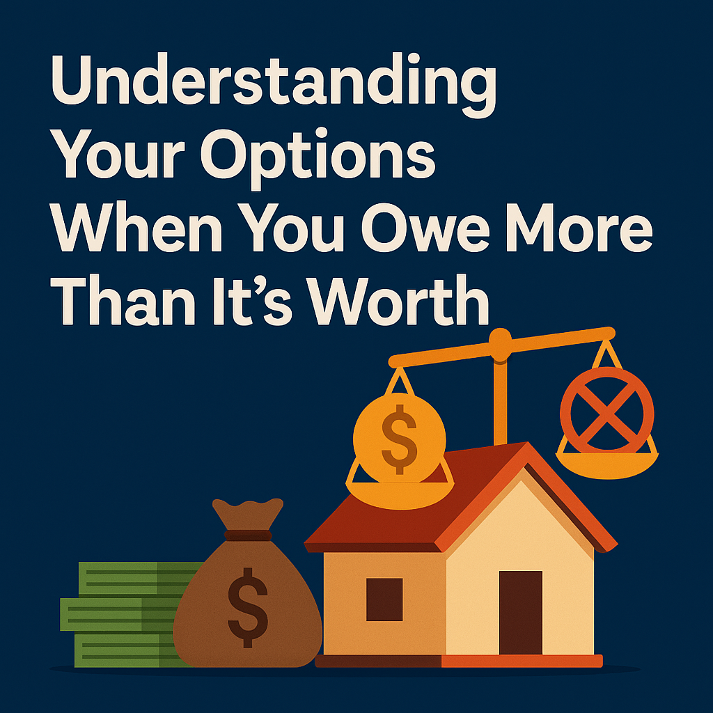 Understanding Your Options When You Owe More Than It’s Worth