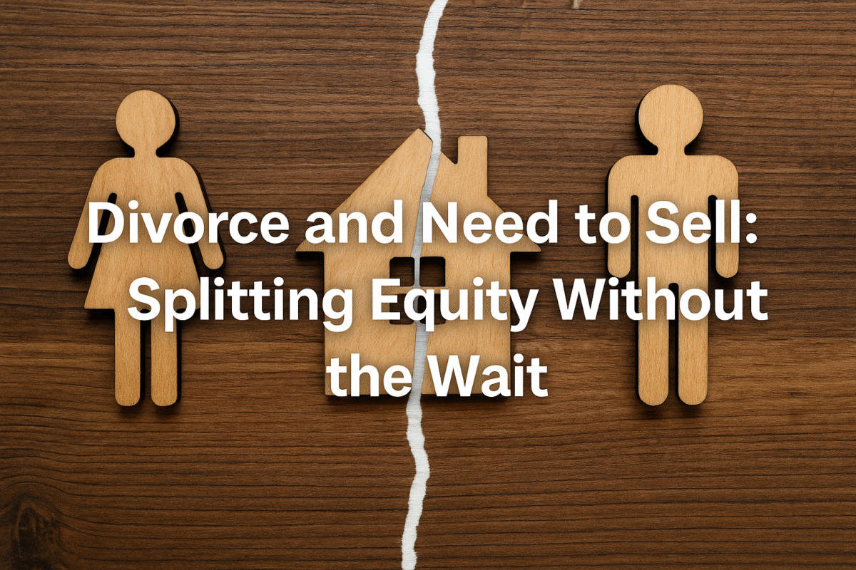 Divorce and Need to Sell: Splitting Equity Without the Wait