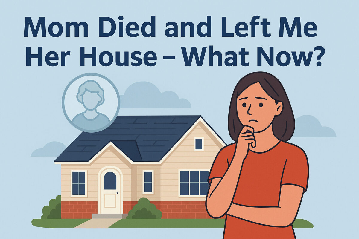 Mom Died and Left Me Her House – What Now?