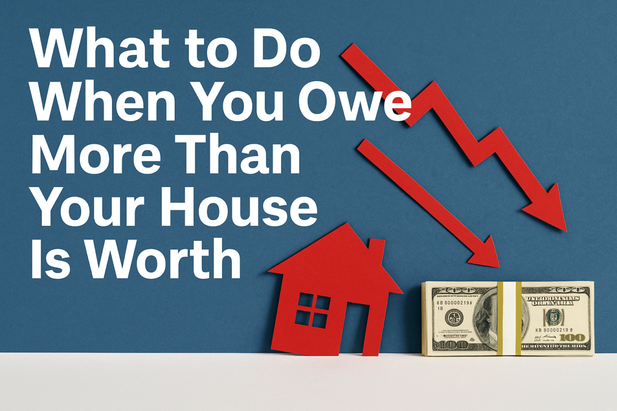 What to Do When You Owe More Than Your House Is Worth